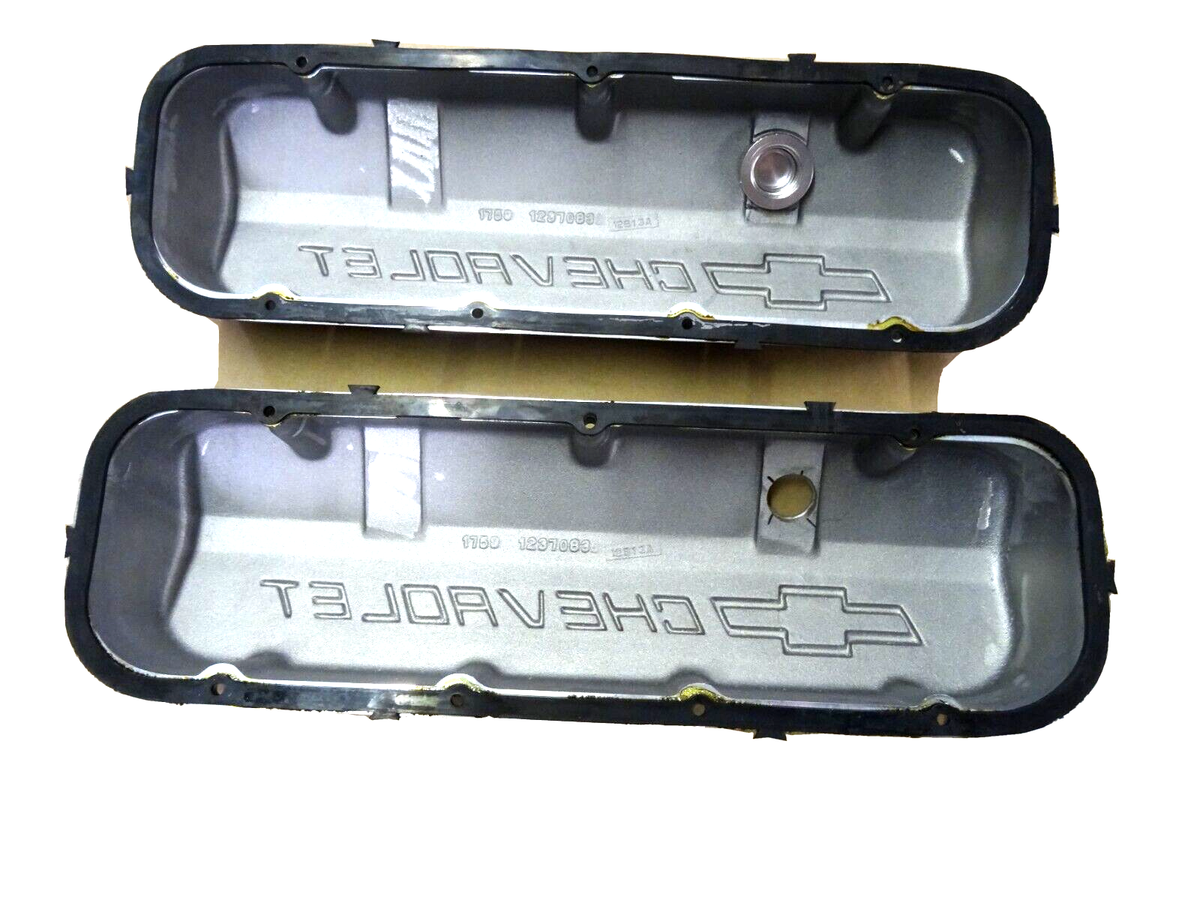 Big Block Chevy V8 Aluminum Valve Covers GM 12370836 | eBay