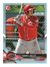 2018 Bowman Prospects Sky Blue #BP119 Gavin LaValley 070/499