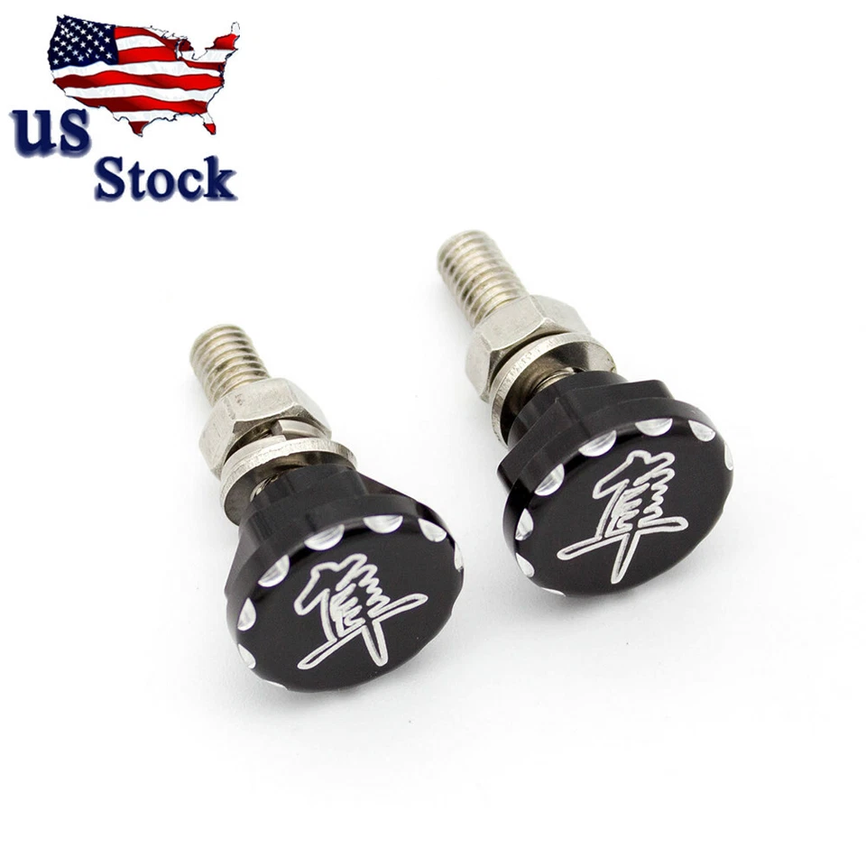 Sujetadores de pernos de marco de matrícula GSXR1300/Hayabusa 1999-2018 2000 para Suzuki Foto 4 de 4