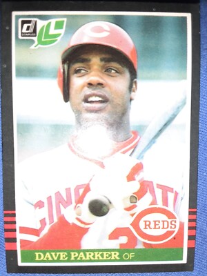 1985 Donruss Leaf Dave Parker #169 Cincinnati Reds FREE SHIPPING MVP
