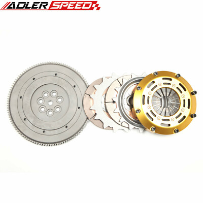 ADLERSPEED CLUTCH TWIN DISC KIT for 08-14 MITSUBISHI LANCER EVO 10 X 4B11T TURBO