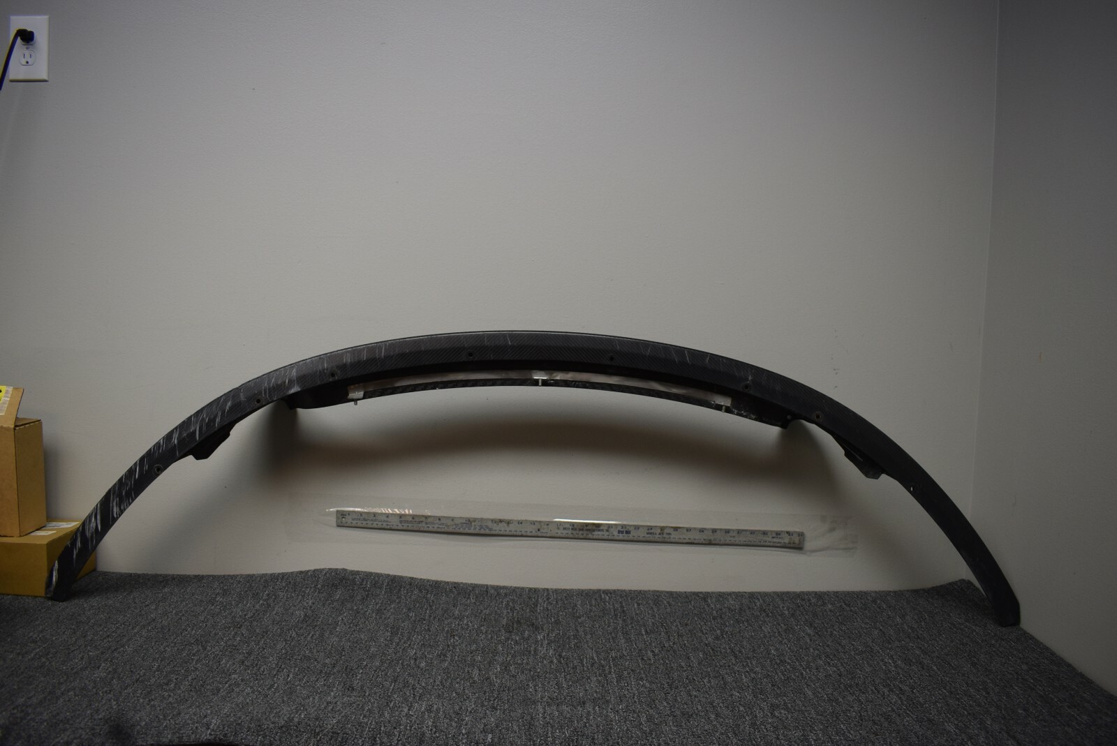 ASTON MARTIN V12 FRONT BUMPER SPOILER FACTORY OEM