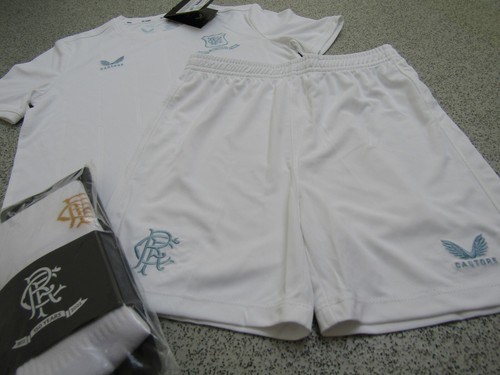 Castore Rangers FC 150th Anniversary Junior Kid's Kit 2021/22, Size: 6-7 Years - Picture 2 of 12