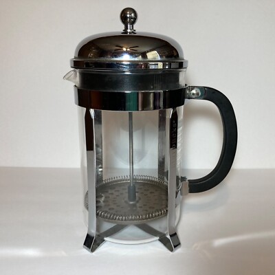 Starbucks Barista 8 cup French Press by Bodum Glass Stainless Steel  9.5'' Tall