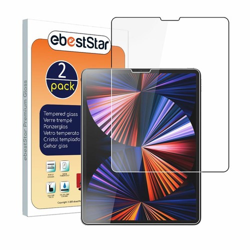 JETech Verre Trempé One Touch Pour IPad Pro 12.9" (2022/2021/2020/2018) - Installation Facile, HD Clair