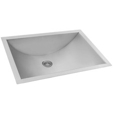 Ruvati 16″x11″ Brushed SS Rectangular Bathroom Sink- RVH6107 REFRB