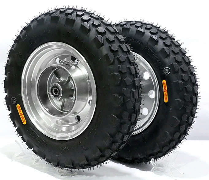 3.5-8 Rear Fornt Tubeless Off-road Tyres Vacuum & Rims for Honda Monkey Z50 Z50J - Image 2 of 4