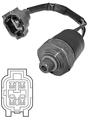 A/C High Side Pressure Switch Santech Industries MT0389