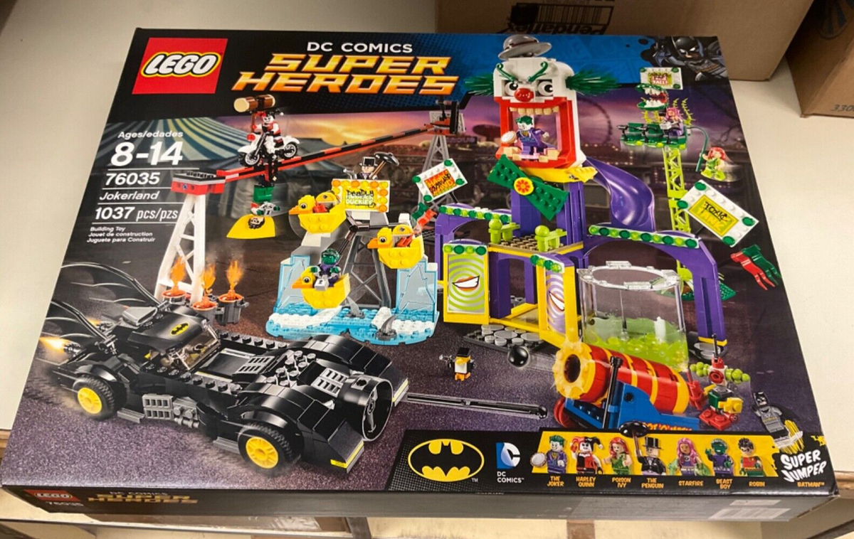 NEW* LEGO DC Comics Batman Jokerland 76035 Beast Boy Ivy Penguin