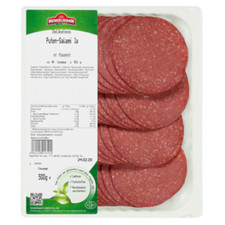 Henkelmann Delikatess Puten-Salami Ia, gekühlt - 500 g Packung
