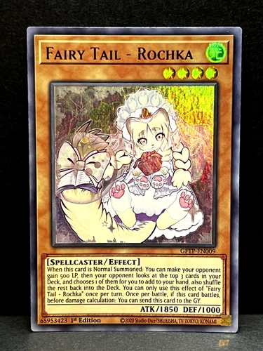 Fairy Tail - Rochka GFTP-EN009 Ultra Rare 1st Edition Yu-Gi-Oh! TCG - LP