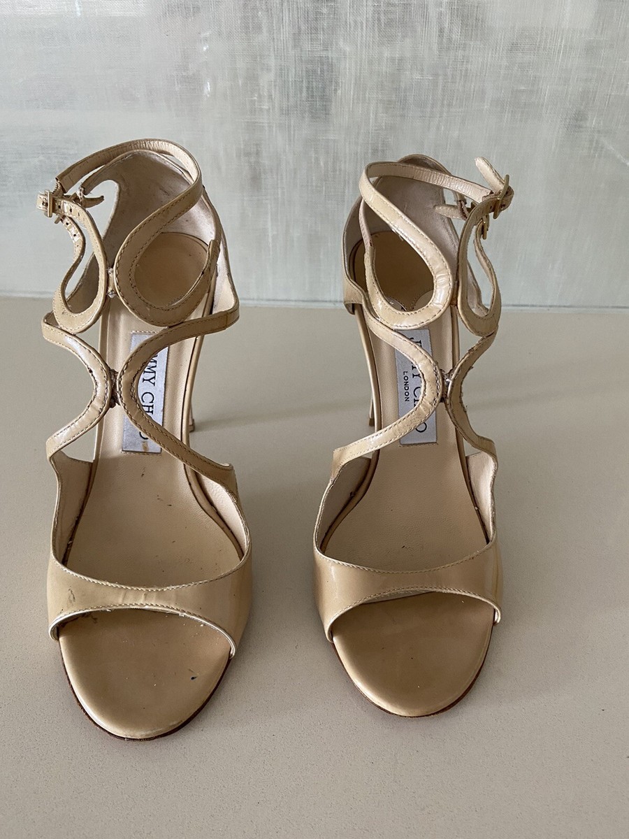 新品未使用タグ付JIMMY CHOO TAN/TAN LARAN FLAT 37 新品未使用タグ付JIMMY CHOO TAN/TAN LARAN FLAT 37