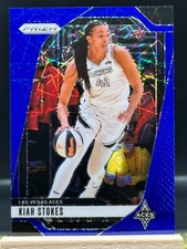 2024 Prizm WNBA - Kiah Stokes - Blue Laser Prizm - 122