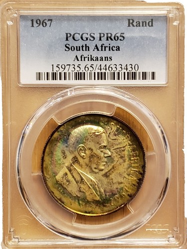 Tonga 50 seniti King Tupou IV Coronation Politics PR67 PCGS CuNi