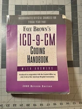 Faye Brown's Icd-9-Cm-Coding Handbook W..., Brown, Faye 2000 revised Edition