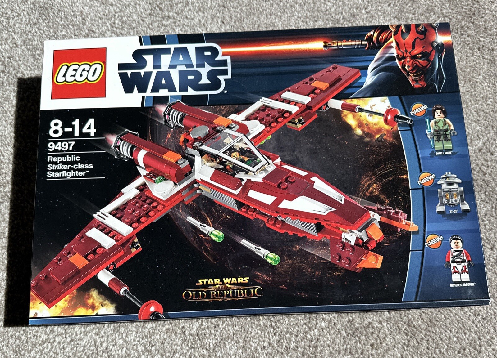 LEGO Star Wars Republic Striker-class Starfighter 9497 Vintage Retired Set Mint