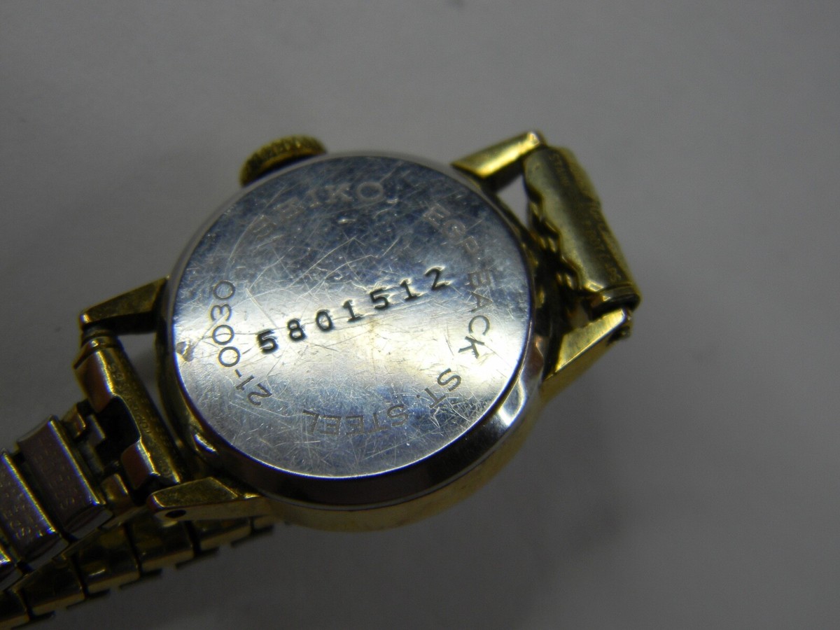 RARE VINTAGE 1960s SEIKO SPORTS LADY DIASHOCK 17J LADIES RARE VINTAGE 1960s SEIKO SPORTS LADY DIASHOCK 17J LADIES