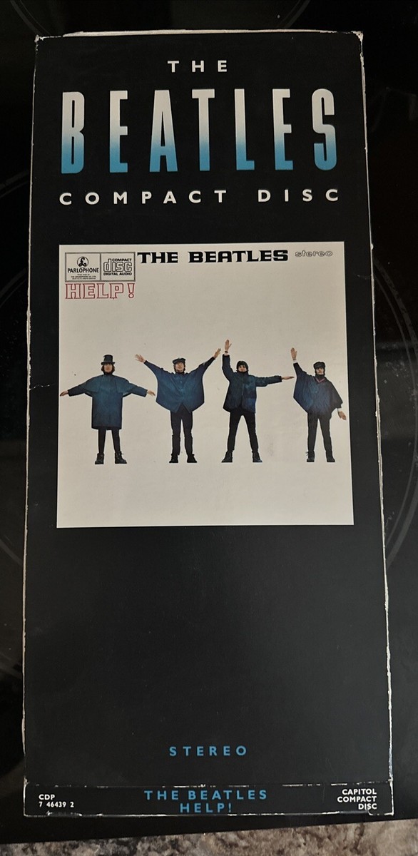 The Beatles Help! (CD Longbox, Opened) Rare Complete Long Box 1965