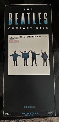 The Beatles Help! (CD Longbox, Opened) Rare Complete Long Box 1965