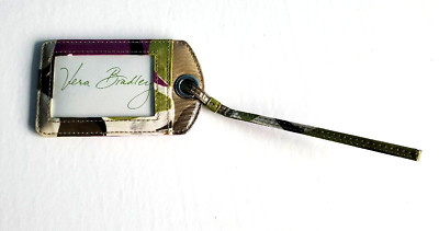 Vera Bradley Luggage Tag ID Multicolor