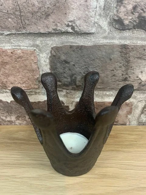Cast iron sale tea light holder