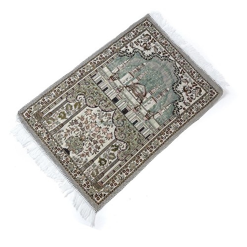 AU Islamic Prayer Mat Muslims Mat Thick Soft Prayer Rug for Eid Travel Ramadan - Picture 17 of 50