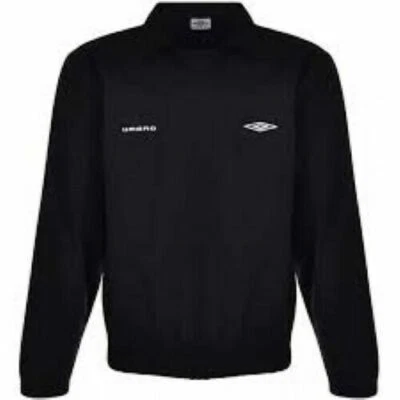 Umbro Drill/Training Top Black With White Detail. Juniors/Kids. (M/L/XL) BNWT