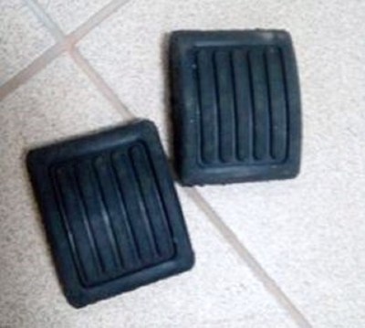 2 Coperture Pedale Freno E Frizione Per Toyota Yaris XP10 - Gomma Honseadek, Numero OE 31321-52010 - Foto 5