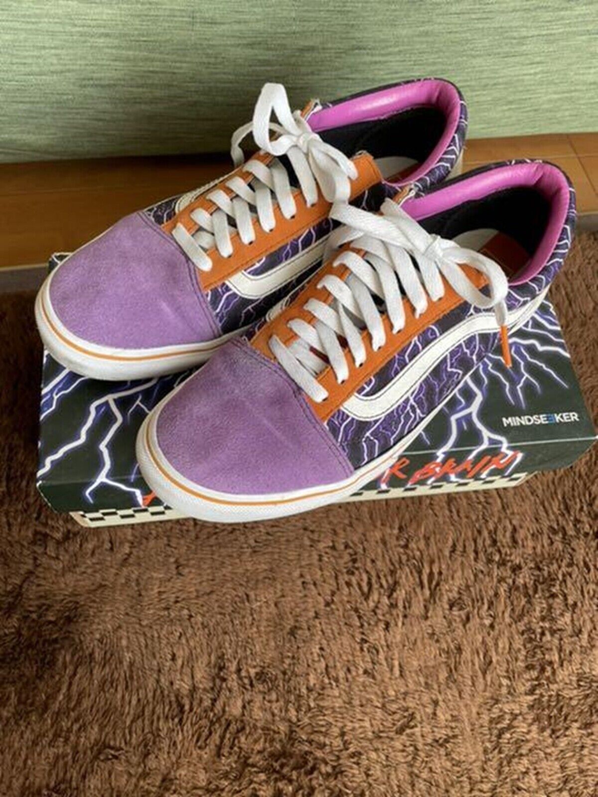 MINDSEEKER VANS Old Skool Talla Ee. Uu. 9.5 Talla Usado eBay