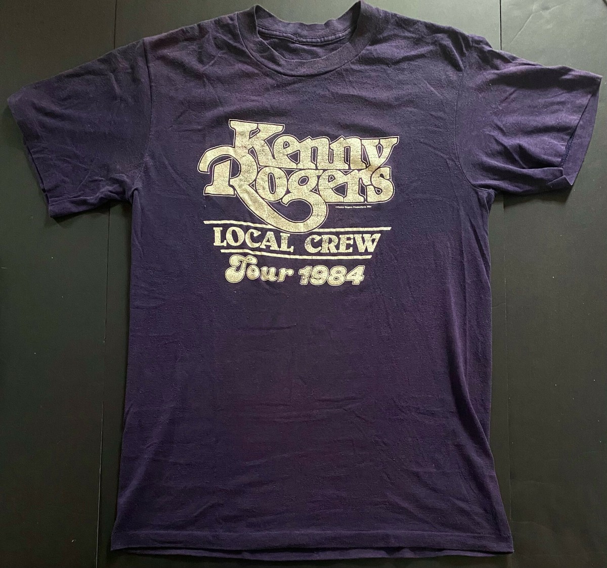 80'sヴィンテージKennyRogersケニーロジャース1984ロックTシャツ 80'sヴィンテージKennyRogersケニーロジャース1984ロックTシャツ