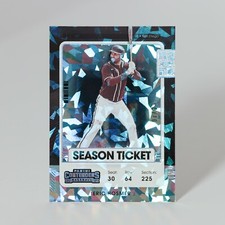 2021 Eric Hosmer 07/23 Panini Contenders Season Ticket Cracked Ice Refractor #24