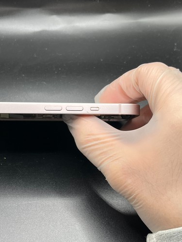 Custodia posteriore iPhone 13 telaio ricambio rosa originale Apple OEM grado B - Foto 7 di 8