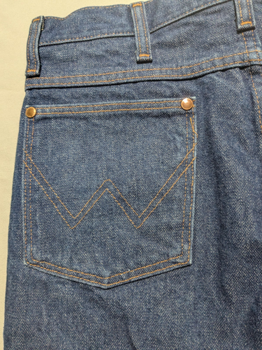 WRANGLER COWBOY CUT Men 32X30 Denim Blue Jeans 936DEN Made In USA - Picture 17 of 20