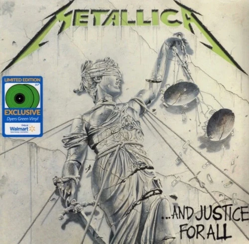 Metallica - ... And Justice For All - 2 LP - Limited Green Vinyl Sealed