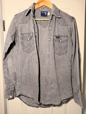 Women  s Vintage 80's/90's Wrangler Button Down Shirt Medium Pearl Snap