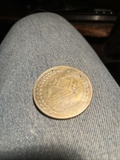 Afghanistan 1897 Silver 5 Rupees Not  graded it seems to be in good Condition