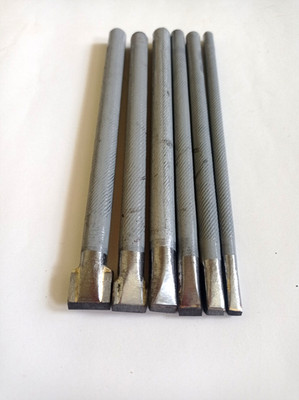 6pc Tungsten Carbide Stone Chisels Set(0.15''-0.55'') Elite Sculpture Carving Tool