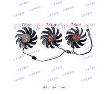 Graphics Card Cooling Fan For POWERCOLOR RX480 570 Red Devil