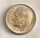 1963 P UNCIRCULATED ROOSEVELT DIME 90% SILVER COIN