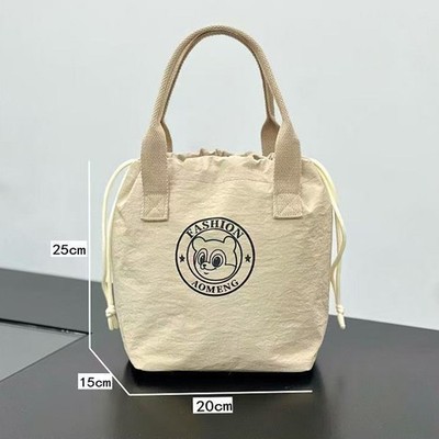 1PC Cute Bear Lunch Box Bag Student Hand-Held Aluminum Foil Insulated Lunch Box