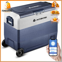 KüHlbox 60L Mit App Steuerung -20°C Bis 20°C 12/24V FüR Auto Lkw Boot Camping