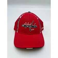 Y2K Reebok Washington Capitals Flex Fit Small/Medium hat cap 90s Y2K