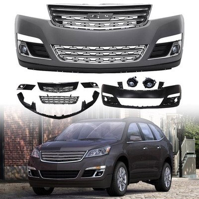 Front Bumper Cover Assembly for Chevy Traverse 2013-2017 kit Grille Set 23328140