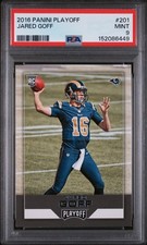 2016 Panini Playoff Jared Goff RC Rookie Card PSA 9. rookie card picture