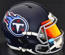 TENNESSEE TITANS NFL Riddell Speed Full Size AUTHENTIC Football Helmet