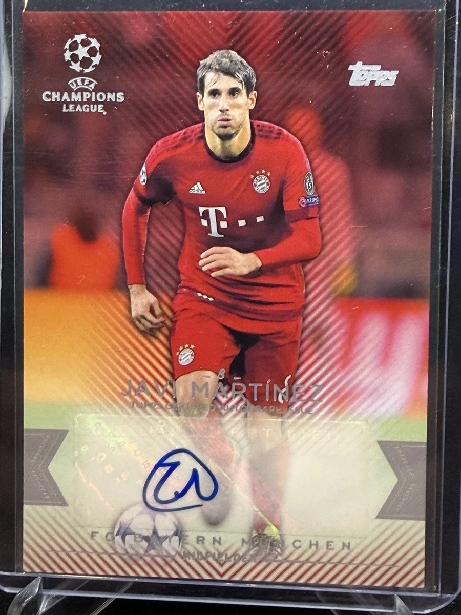 FC Bayern München プリントサイン入りボール 2016/17 Soccer Bayern Munich Autographed Sports Trading Cards
