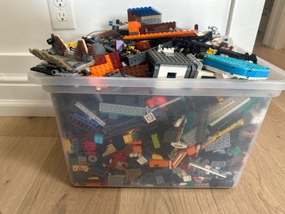 LEGO 20 Pounds Random Parts Pieces Building Blocks Bulk Lot not pure LEGO 