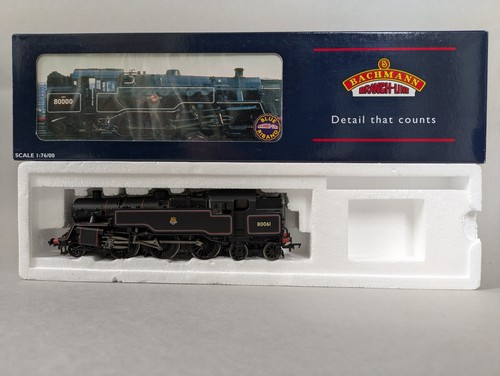 32-350 Bachmann OO BR Standard Class 4MT Tank Loco 80061 schwarz frühes Emblem | Condition: Used