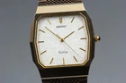 [Near MINT] Vintage 1991 SEIKO Dolce 9531-5150 30mm Tungsten Quartz Men's Watch