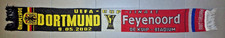 Borussia Dortmund vs Feyenoord Rotterdam Schal / UEFA Cup Finale 2002 /